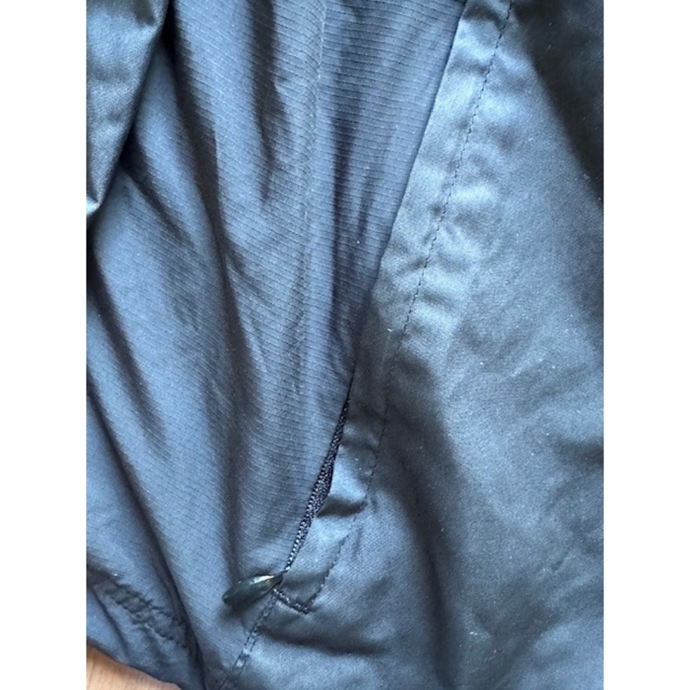 Adidas ClimaLite Pullover Windbreaker Jacket Black Mens Medium - Picture 5 of 9
